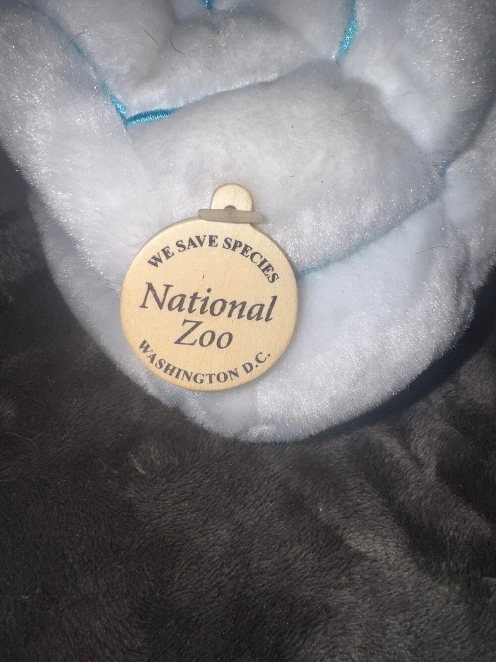 National Zoo Wild Republic Plush Polar Bear Toy White Plush Toy